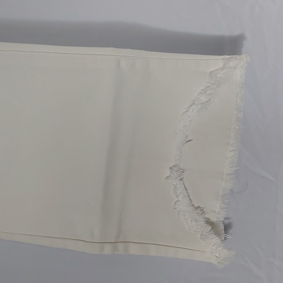 Liverpool Hanna crop flare women's Bone white size 16/33 - Picture 2 of 13